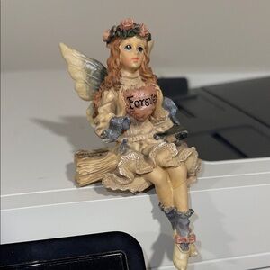 Boyd’s Bear and Friends -Wee Folkstone Charming Fairy Figurine with Flower Crown